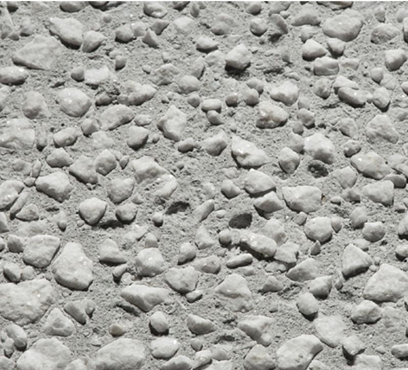 Surface lavée