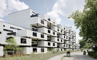 Ensemble résidentiel à la Paul Clairmont-Strasse