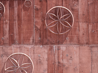 Abbild der in die Schalung eingelegten Matrize