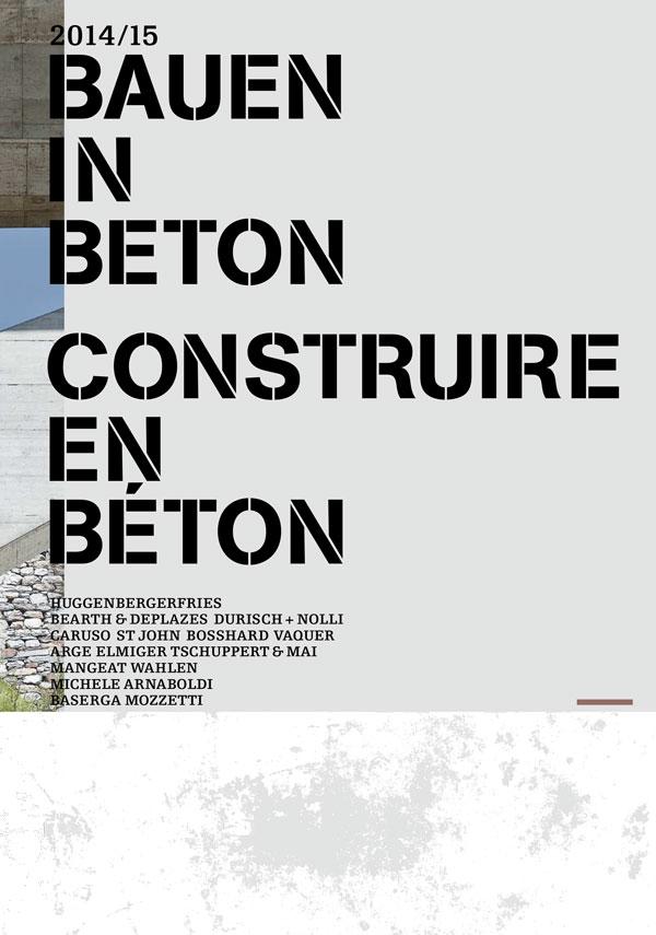 CONSTRUIRE EN BÉTON 2014/15