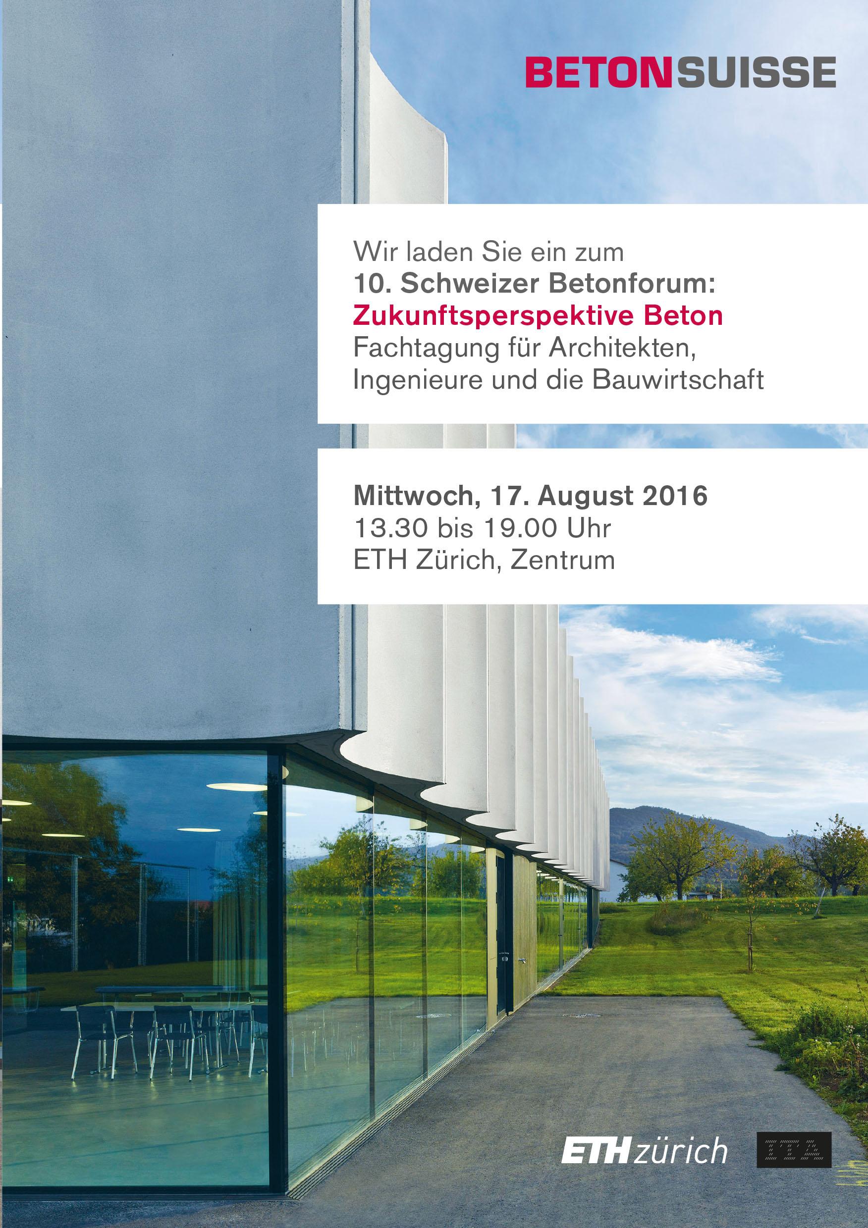 10. Schweizer Betonforum