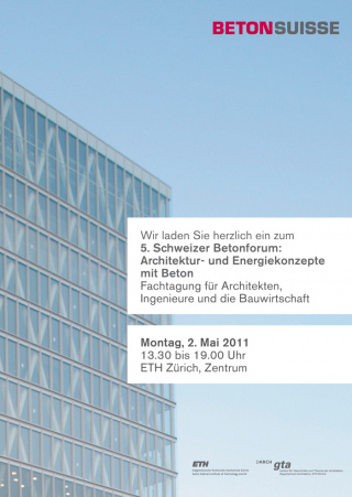 5. Forum suisse du béton