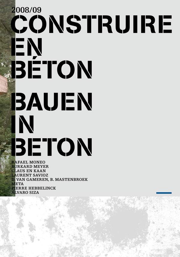 CONSTRUIRE EN BÉTON 2008/09
