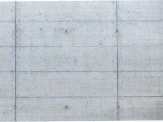 béton de parement conservant l’empreinte des panneaux de coffrage