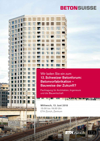 12. Forum suisse du béton