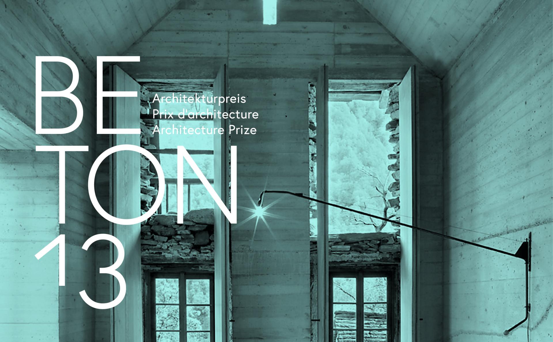 Architekturpreis BETON 13
