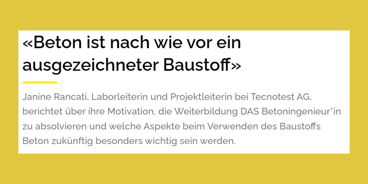 Story DAS Betoningenieur Sven Seufert Testimonial DAS Betoningenieur Sven Seufert