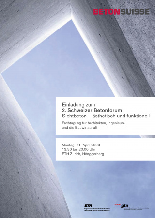 2. Forum suisse du béton