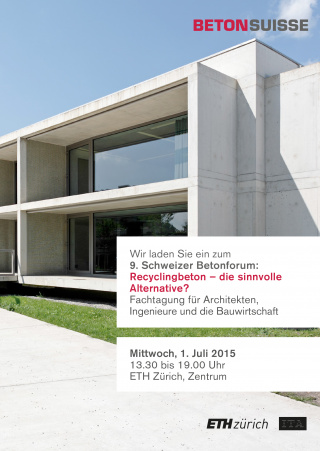 9. Forum suisse du béton