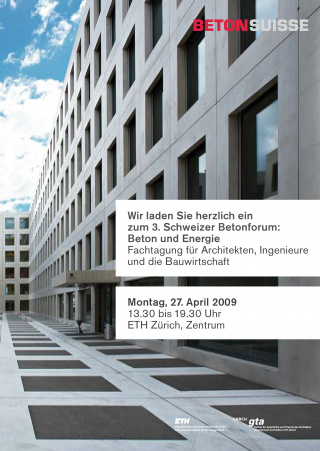 3. Forum suisse du béton