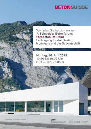 7. Forum suisse du béton