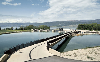 Wasserkraftwerk Hagneck