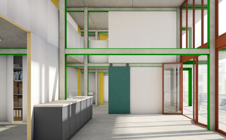 Hybride tôle d'acier-béton: nouveau système de construction composite pour la construction résidentielle